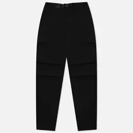 Мужские брюки Lacoste Relaxed Fit Utility-Style Cargo, цвет чёрный, размер 42