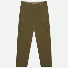 Мужские брюки Levi's XX Taper Cargo II Garment Dye, цвет оливковый, размер 32/32