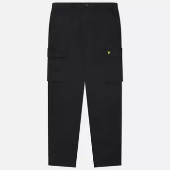 Мужские брюки Lyle & Scott Cargo Embroidered Logo, цвет синий, размер 32/32