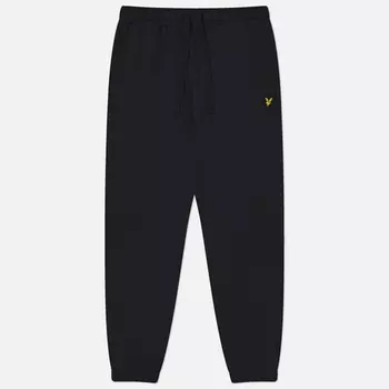 Мужские брюки Lyle & Scott Slim Sweat Elasticated, цвет чёрный, размер XL