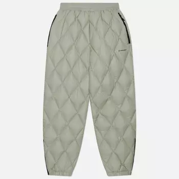 Мужские брюки MKI Miyuki-Zoku Diamond Down Track, цвет зелёный, размер XXL