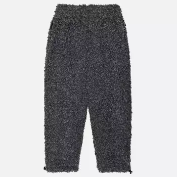 Мужские брюки MKI Miyuki-Zoku Fur Fleece Track, цвет чёрный, размер XXL