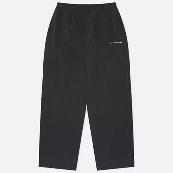 Мужские брюки MKI Miyuki-Zoku Sandwash Cupro Wide Leg, цвет чёрный, размер S