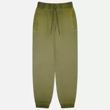 Мужские брюки MSGM Regular Signature Tonal Embroidery, цвет оливковый, размер M