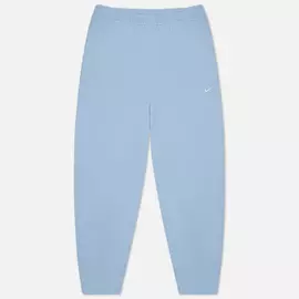 Мужские брюки Nike NRG Solo Swoosh Fleece, цвет голубой, размер XS