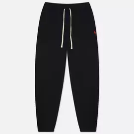 Мужские брюки Polo Ralph Lauren Embroidered Pony Vintage Fleece, цвет чёрный, размер S