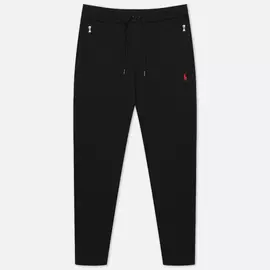 Мужские брюки Polo Ralph Lauren Jogger Athletic Embroidered Logo, цвет чёрный, размер S