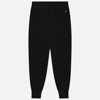 Мужские брюки Polo Ralph Lauren Waffle Knit Sleep Jogger, цвет чёрный, размер L