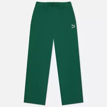 Мужские брюки Puma Classics Straight TR, цвет зелёный, размер M