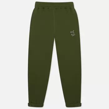 Мужские брюки Puma x Maison Kitsune Print, цвет зелёный, размер L
