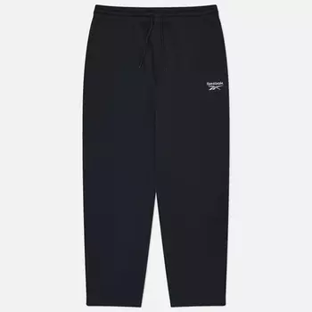 Мужские брюки Reebok Identity Small Logo Fleece, цвет чёрный, размер M