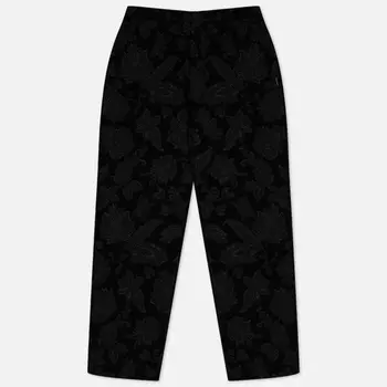 Мужские брюки thisisneverthat Floral Work, цвет чёрный, размер M