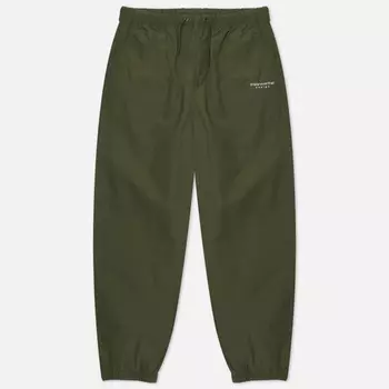 Мужские брюки thisisneverthat Gym, цвет оливковый, размер S