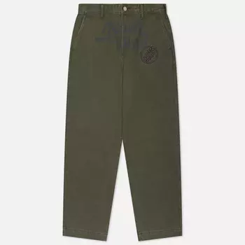 Мужские брюки thisisneverthat x Grateful Dead Never Dead Work, цвет оливковый, размер L