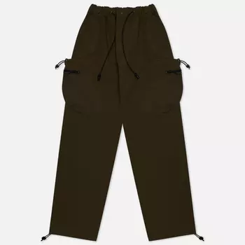 Мужские брюки Uniform Bridge 22FW Utility Pocket, цвет оливковый, размер L