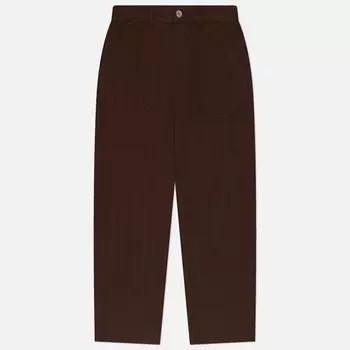 Мужские брюки Uniform Bridge HBT Deck, цвет коричневый, размер L