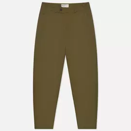 Мужские брюки Universal Works Bakers Fine Twill, цвет оливковый, размер 34