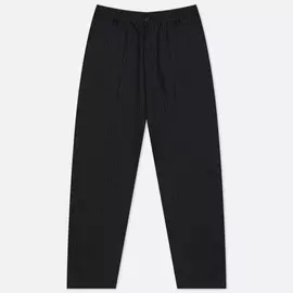 Мужские брюки Universal Works Pleated Track Kharma Cotton, цвет чёрный, размер 34