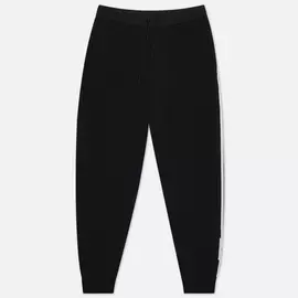 Мужские брюки Y-3 3 Stripe Terry Cuffed, цвет чёрный, размер XXS