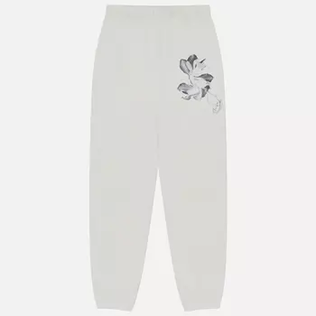 Мужские брюки Y-3 Graphic French Terry, цвет белый, размер XL