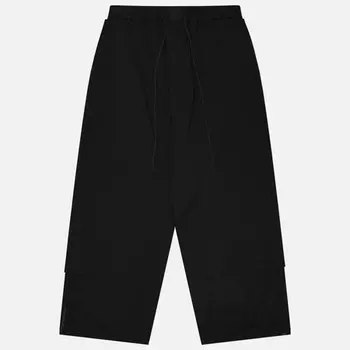 Мужские брюки Y-3 Mesh 3-Stripes Panels Track, цвет чёрный, размер M