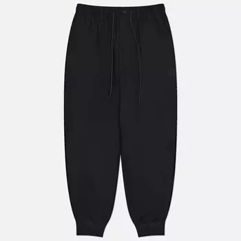 Мужские брюки Y-3 Wool Flannel Cuffed Joggers, цвет чёрный, размер M