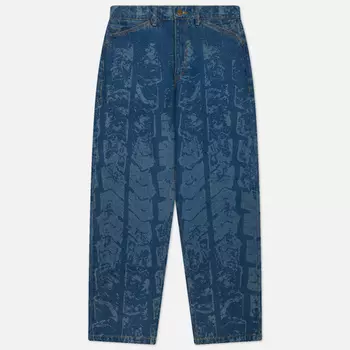 Мужские джинсы Bronze 56K Tire Track Denim, цвет голубой, размер L