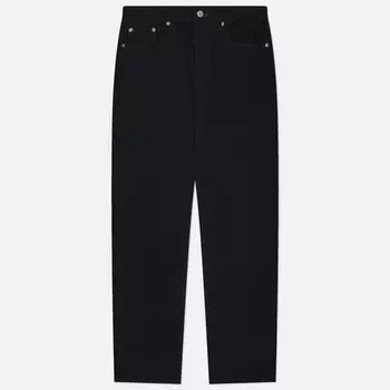 Мужские джинсы Edwin Regular Straight Kaihara Right Hand Black Denim 13 Oz, цвет чёрный, размер 38/32