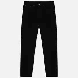 Мужские джинсы Edwin Regular Tapered Black Rainbow Selvage 14 Oz, цвет чёрный, размер 38/32