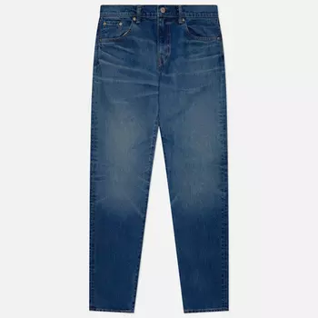 Мужские джинсы Edwin Regular Tapered Kaihara Pure Indigo Stretch Denim 13 Oz, цвет голубой, размер 38/32