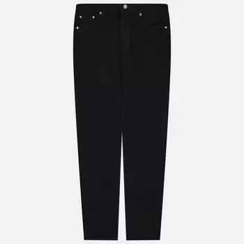 Мужские джинсы Edwin Slim Tapered Kaihara Right Hand Black Denim 13 Oz, цвет чёрный, размер 36/32