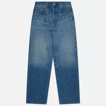 Мужские джинсы Edwin Wide Kaihara Indigo Lightweight Red Selvage 10.5 Oz, цвет голубой, размер 38/34
