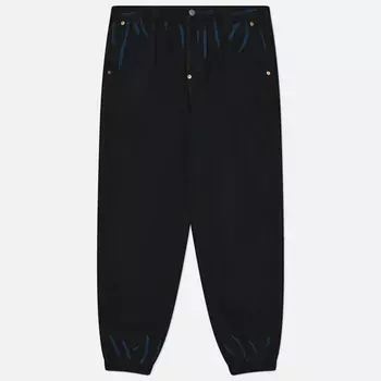 Мужские джинсы Evisu Heritage Overdye Daicock Print, цвет чёрный, размер 34