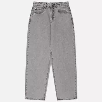 Мужские джинсы MKI Miyuki-Zoku Denim Wide Leg, цвет серый, размер S