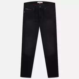 Мужские джинсы Tommy Jeans Ryan Regular Straight AE171, цвет чёрный, размер 34/32