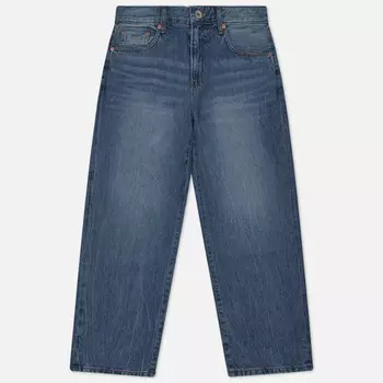 Мужские джинсы Uniform Bridge Wide Crop Denim, цвет синий, размер XL