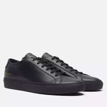 Мужские кеды Common Projects Original Achilles Low, цвет чёрный, размер 40 EU