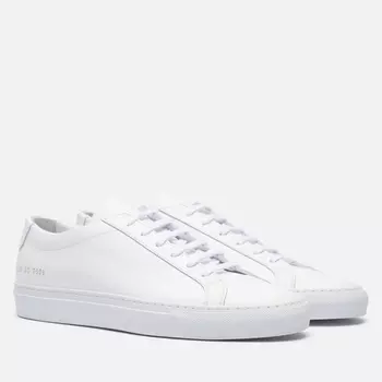 Мужские кеды Common Projects Original Achilles Low, цвет белый, размер 42 EU