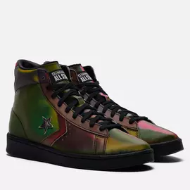 Мужские кеды Converse Pro Leather High, цвет чёрный, размер 43 EU