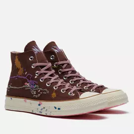 Мужские кеды Converse x Bandulu Chuck 70 High, цвет коричневый, размер 46.5 EU