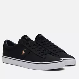 Мужские кеды Polo Ralph Lauren Sayer NE Canvas, цвет чёрный, размер 44 EU