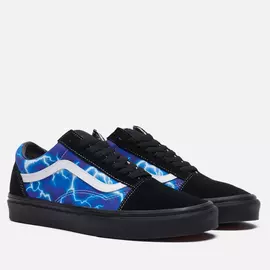 Мужские кеды Vans Old Skool Lightning, цвет чёрный, размер 40 EU