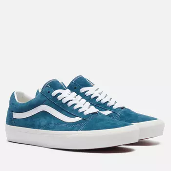 Мужские кеды Vans Old Skool Pig Suede, цвет синий, размер 40.5 EU