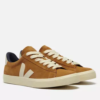 Мужские кеды VEJA Campo Bold Suede, цвет коричневый, размер 46 EU