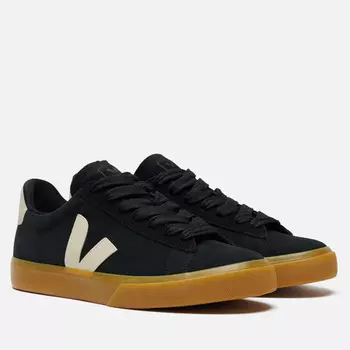 Мужские кеды VEJA Campo Bold Suede, цвет чёрный, размер 42 EU