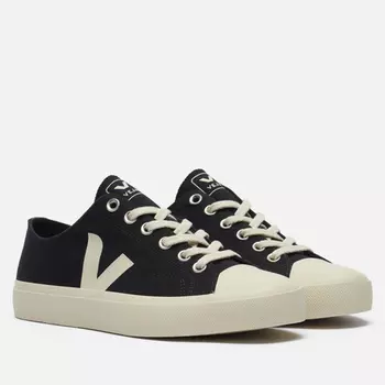 Мужские кеды VEJA Wata II Low Canvas, цвет чёрный, размер 41 EU