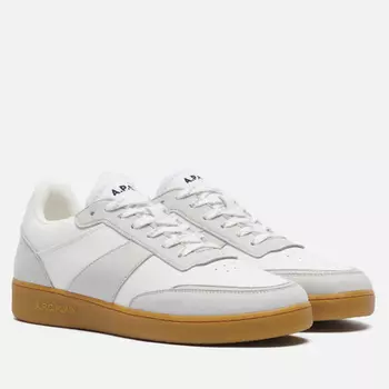 Мужские кроссовки A.P.C. Plain, цвет белый, размер 41 EU