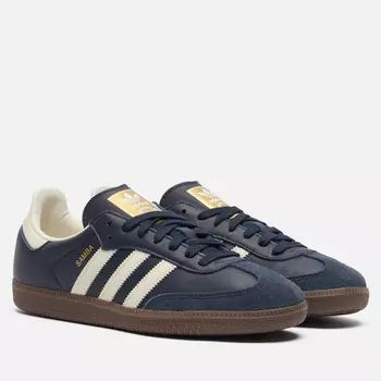 Мужские кроссовки adidas Originals Samba OG, цвет синий, размер 36.5 EU