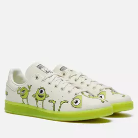 Мужские кроссовки adidas Originals x Disney Stan Smith Mike Wazowski, цвет бежевый, размер 42.5 EU