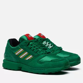 Мужские кроссовки adidas Originals x LEGO ZX 8000, цвет зелёный, размер 38.5 EU
